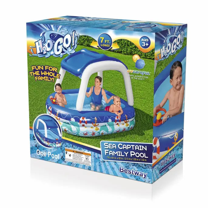BESTWAY Sea Captain Roof For Kids 7ft x 5ft 1in x 4ft 4in