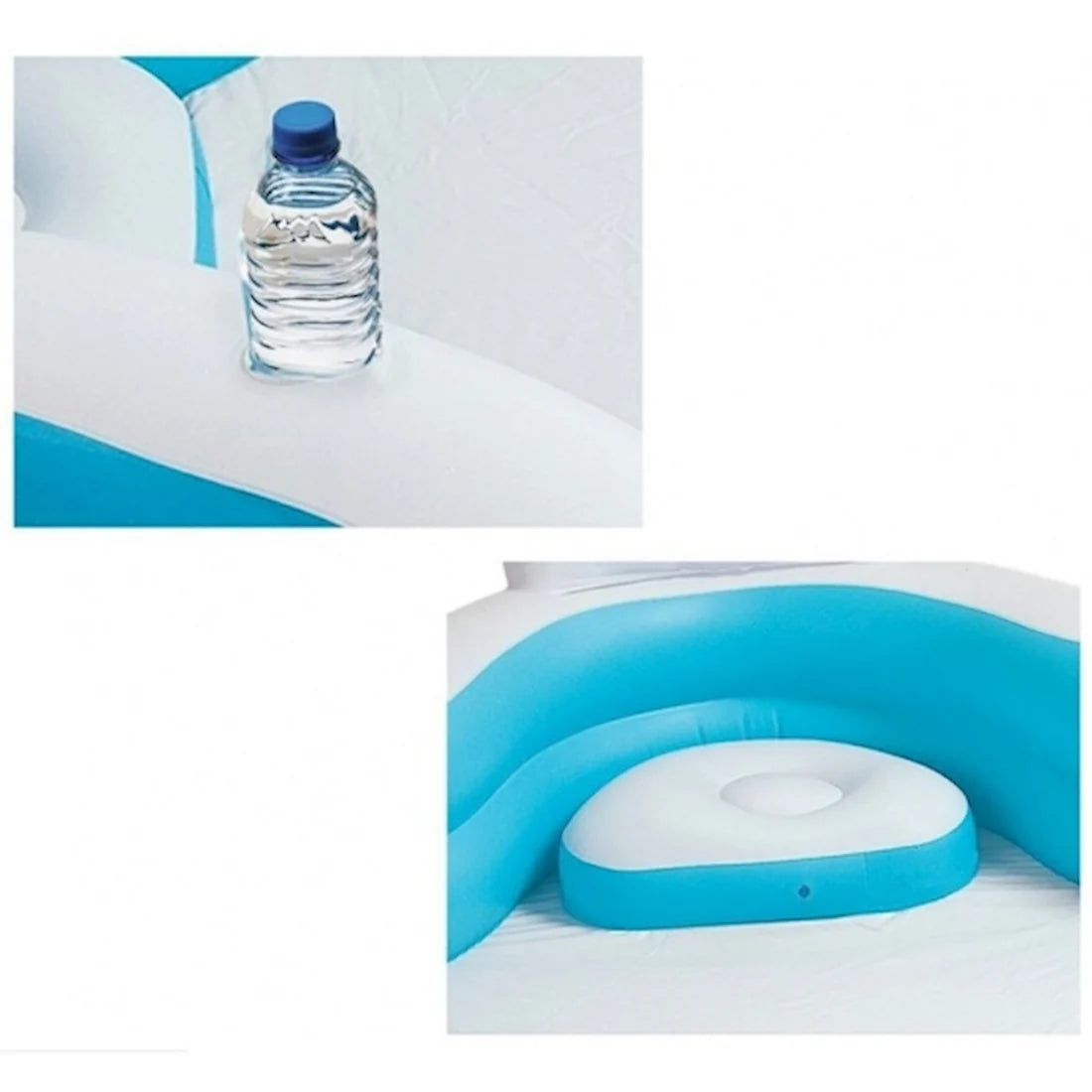 INTEX Swim Centre Lounge Pool For Family 7ft 6in x 7ft 6in x 2ft 2in