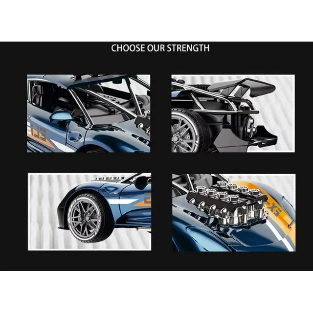 Alloy Metal Super Sports Car | 1:16 Smart Remote Control
