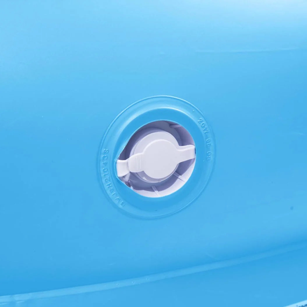 BESTWAY Family Vinyl Paddling Pool For Kids 8ft 7in x 5ft 2in x 1ft 6in