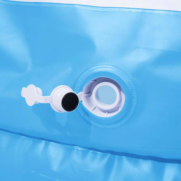 BESTWAY Family Vinyl Paddling Pool For Kids 8ft 7in x 5ft 2in x 1ft 6in