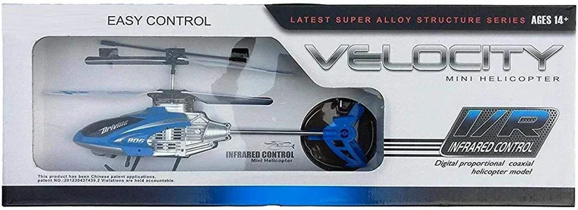 Velocity Helicopter Infra-Red Remote Control Toy