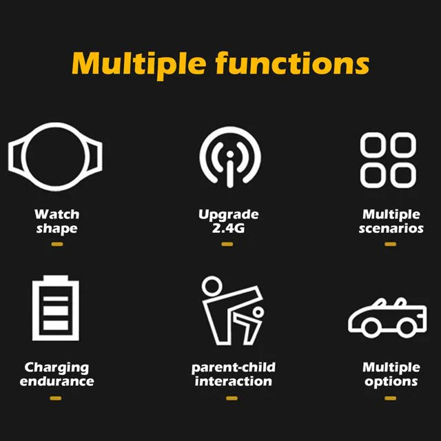 Alloy Mini Racing Car Jeep | Car Band | Control From Hand Watch