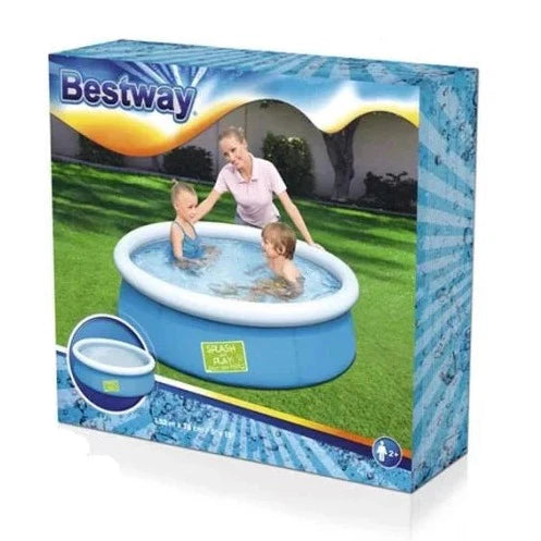 BESTWAY Portable Fast Set Swimming Pool for Children 5ft x 1ft 3in