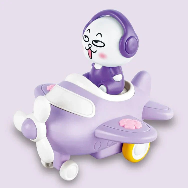 Mini Cartoon Animal Cars | Colorful Plastic Vehicles for Toddlers