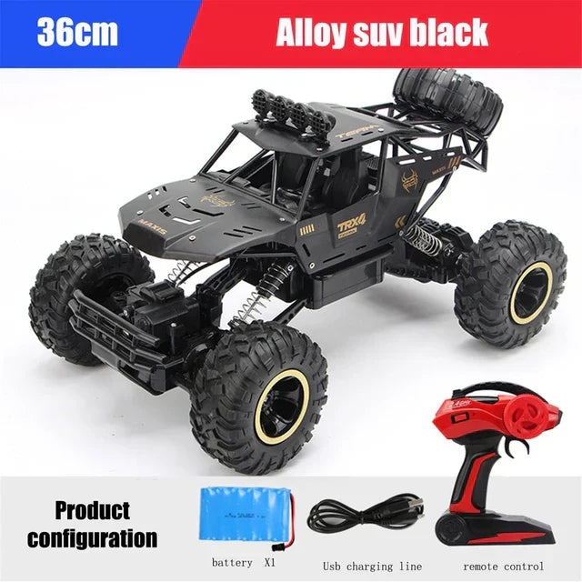 Rock Crawler Alloy Metal Remote Control Monster Truck
