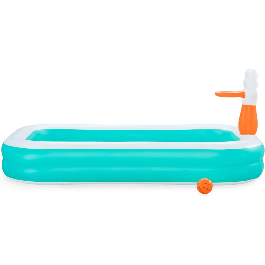 Basketball Dunk n' Splash Pool | Family Inflatable Paddling Swimming Pool