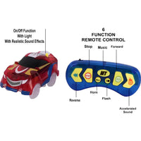 Twister Tracks Car | 6 Functions Remote Control & Sound Effects