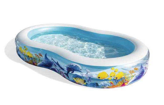 BESTWAY High Quality PVC Nemo Play Pool for kids Fun 8ft 7in x 5ft 2in x 1ft 6in