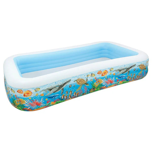 INTEX Seashore Paradise Swimming Pool For Children 8ft 7in x 5ft 3in x 1ft 6in