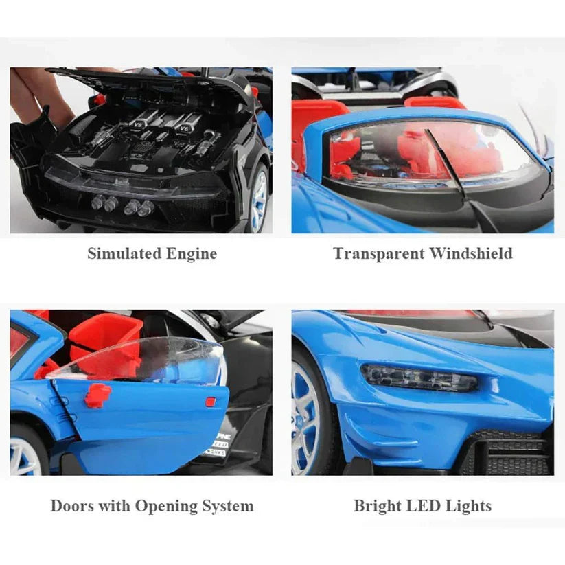 Models New Concept Bugatti Car | 1/14 Remote Control Fast Car