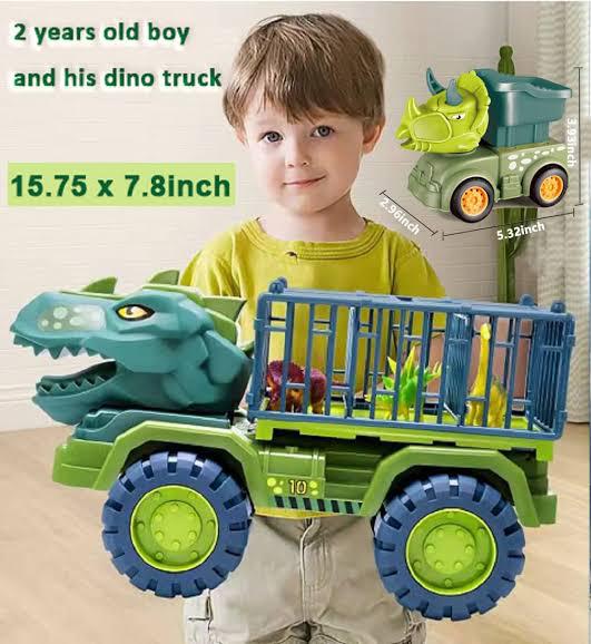 Dino Power Truck | Gliding Action Vehicle From Dinosaur Series