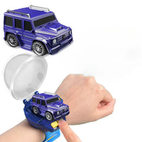 Alloy Mini Racing Car Jeep | Car Band | Control From Hand Watch