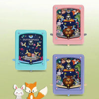 Set of Monopoly cards with a calculator on a white background