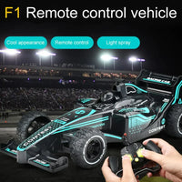 F1 Remote Control Car | Racing Equation 1-20 Scale Tail Spray RC Car With Cool Special Effect