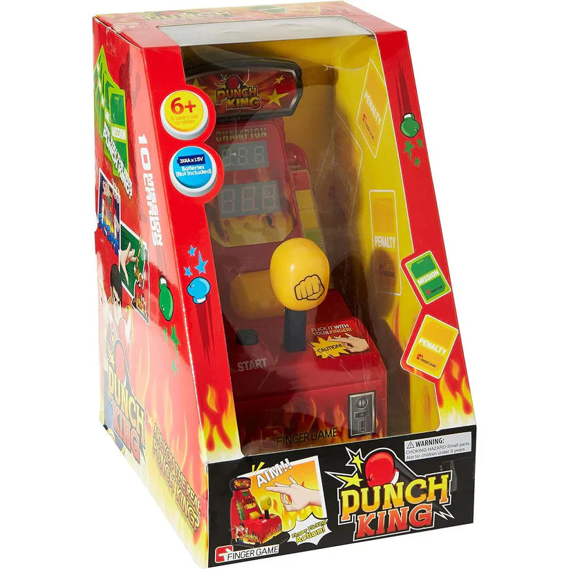 Duck Hunt Punch King toy game in packaging with colorful design