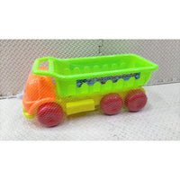 Children's basketball hoop set with a ball on a white background