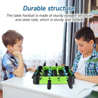 Three colorful children's educational toys with animal and space designs on a light green background.