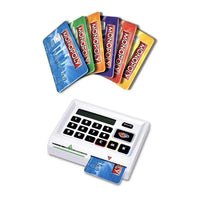 Board game with colorful buttons on a white background