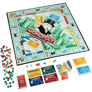 Board game with colorful buttons and a child looking puzzled, text 'Break The Code!!'.