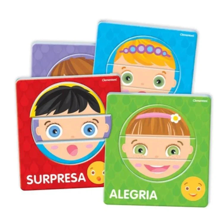 Child playing with a toy track set on a white background