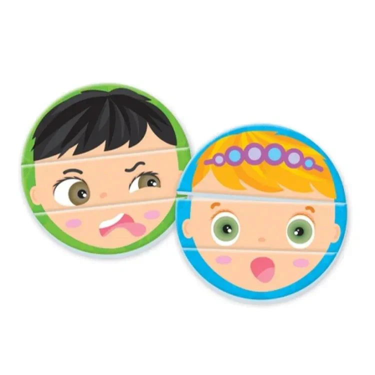 Toy track set with loops and cars on a white background