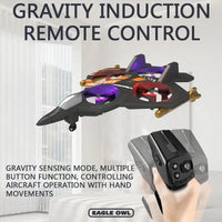 Quadrotor Remote Control Fighter Eagle Owl | RC Plane For Kids
