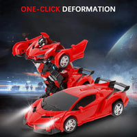 Speed King Robot Car | One Button Transformation | Remote Control 2.4G Car