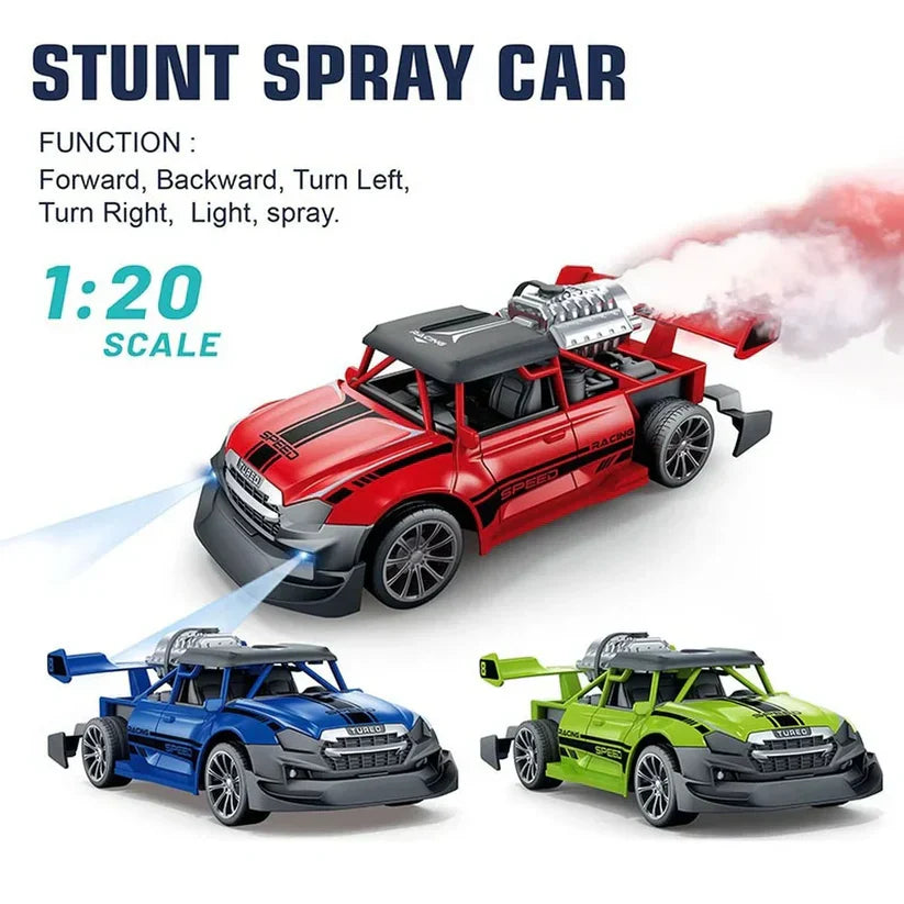 Speed Stunt Spray Car | Speed X Remote Control Car | Smoke Spray & Bullet Shooting Car