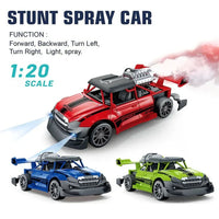 Speed Stunt Spray Car | Speed X Remote Control Car | Smoke Spray & Bullet Shooting Car