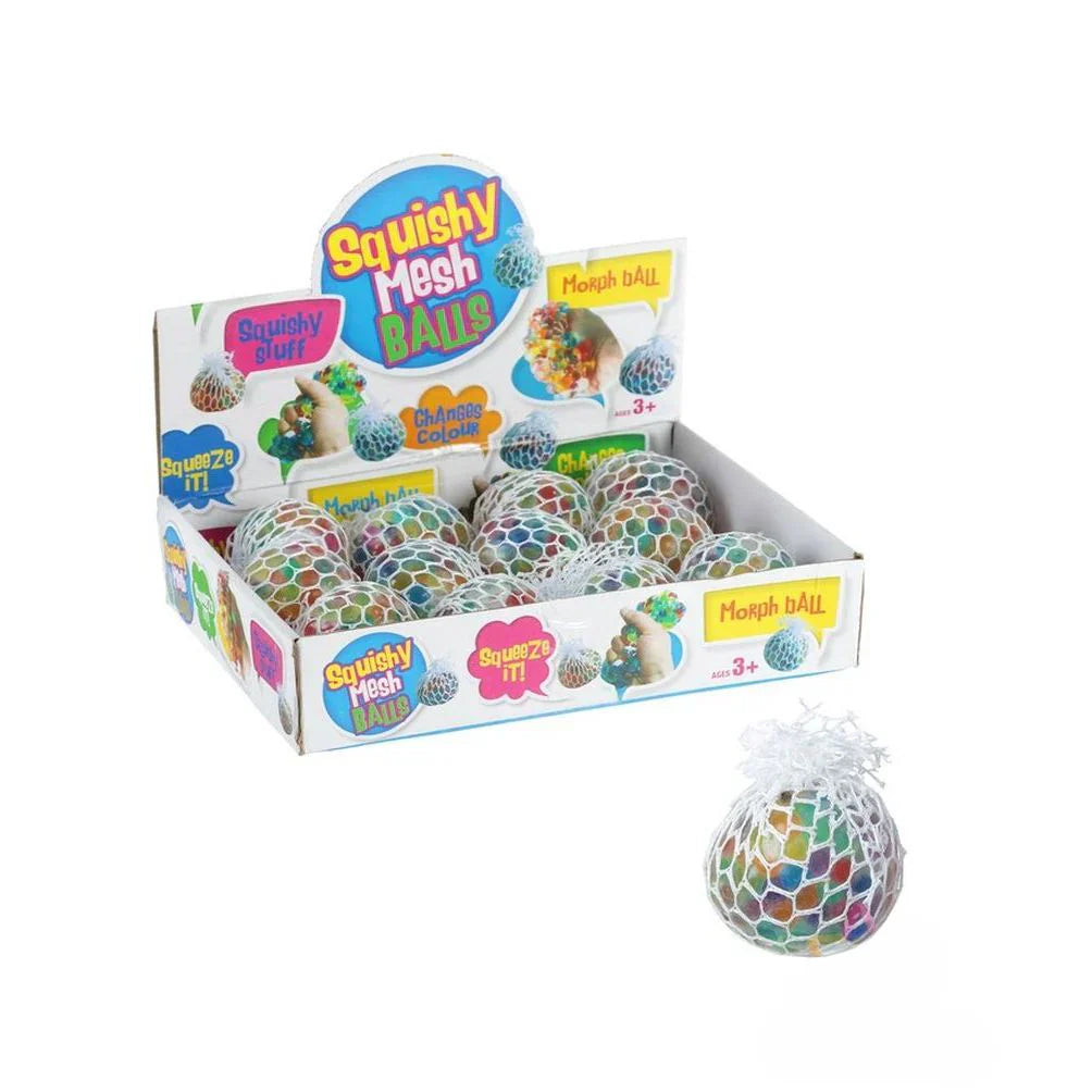 Plush toy that changes from blue to pink when flipped, with 'Flip Transform' text.