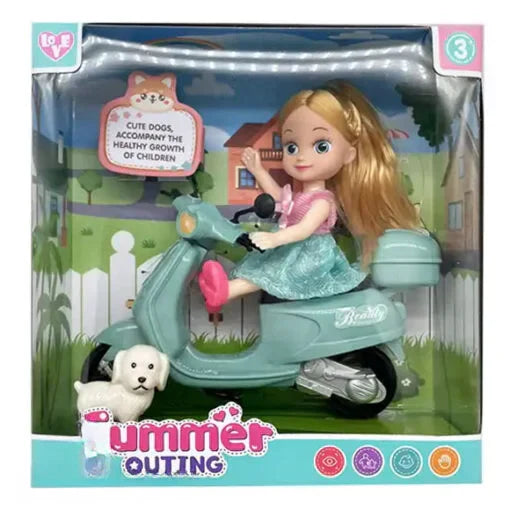 Toy packaging with a doll and horse, featuring the brand 'Nini Love'.