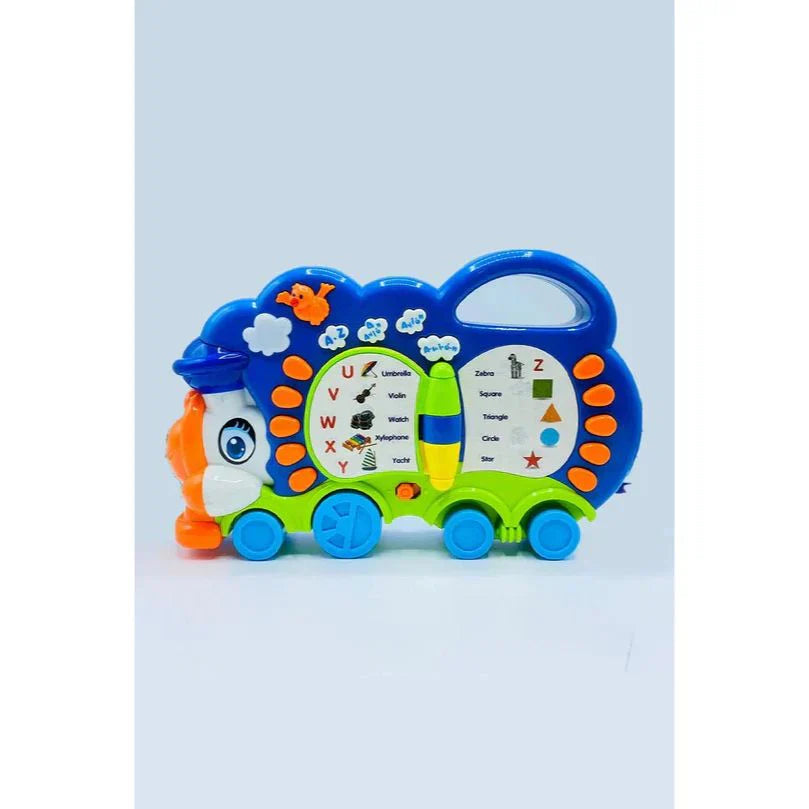 Educational toy with talking alphabet book toy in packaging with colorful design