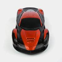 RC Bugatti Themed Fast Car With Rechargeable Batteries & Lightning Effect
