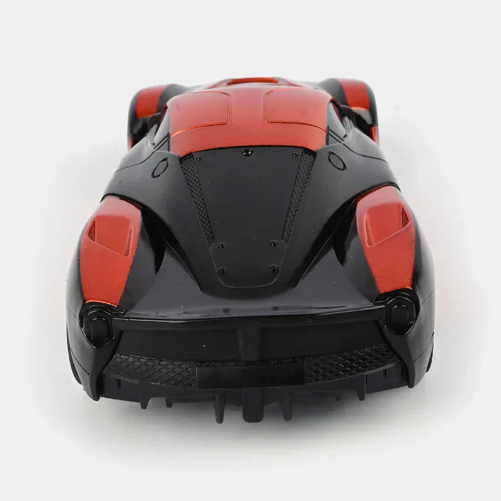 RC Bugatti Themed Fast Car With Rechargeable Batteries & Lightning Effect