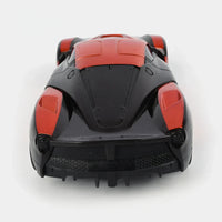 RC Bugatti Themed Fast Car With Rechargeable Batteries & Lightning Effect