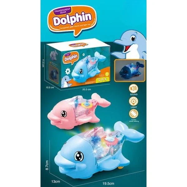 Electric Dolphin Toy | Music & Lights Fun For Babies