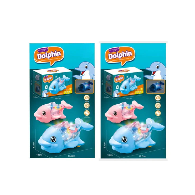 Electric Dolphin Toy | Music & Lights Fun For Babies